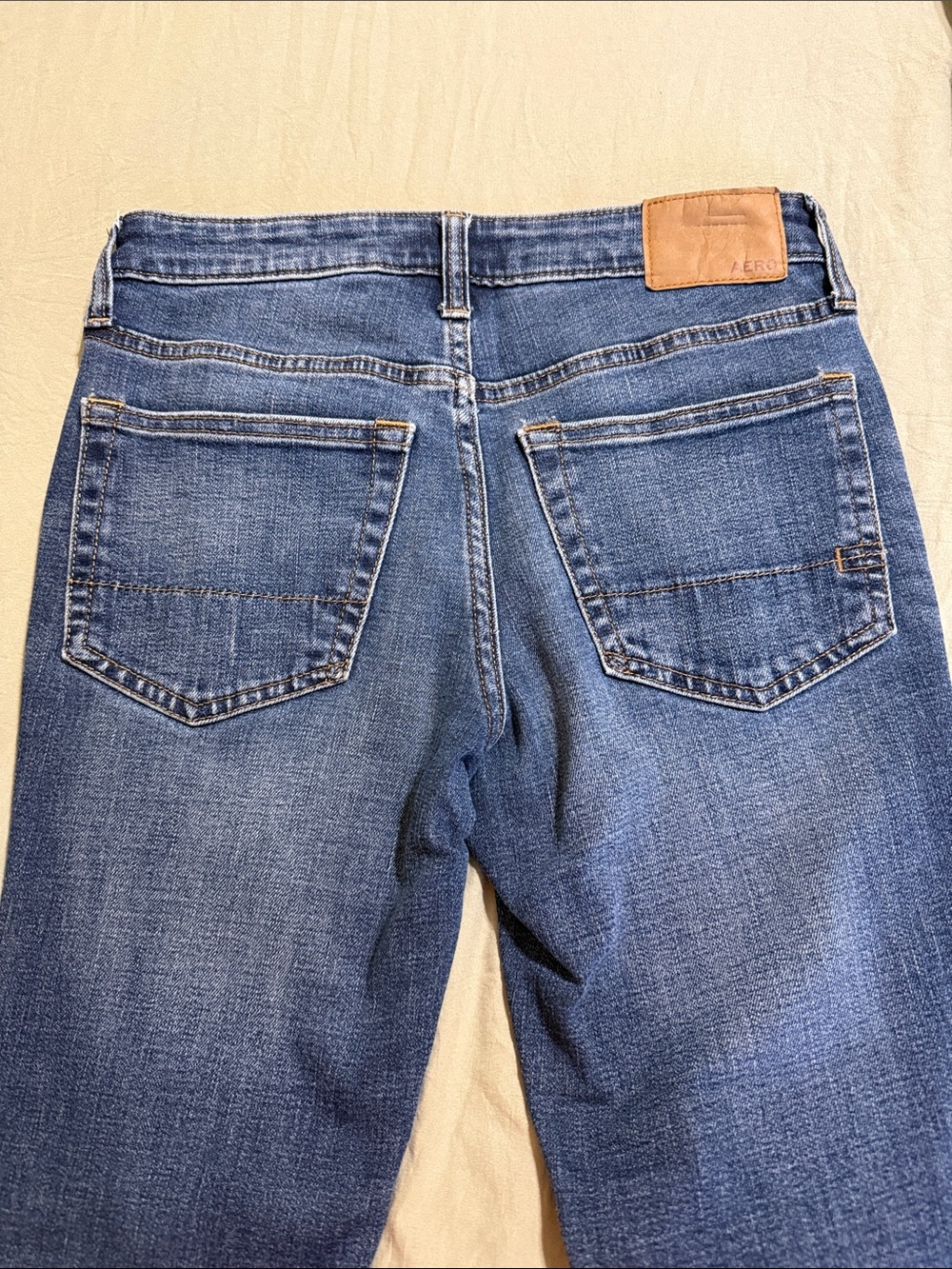 Aeropostale Men’s Blue Classic Straight Jeans